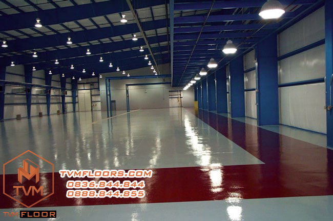 Sàn Epoxy cho khu công nghiệp | TVM Floors, Sàn gỗ công nghiệp ...